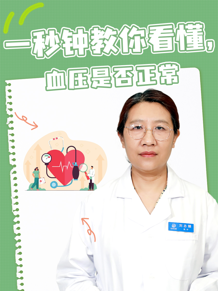 一秒钟教你看懂，血压是否正常