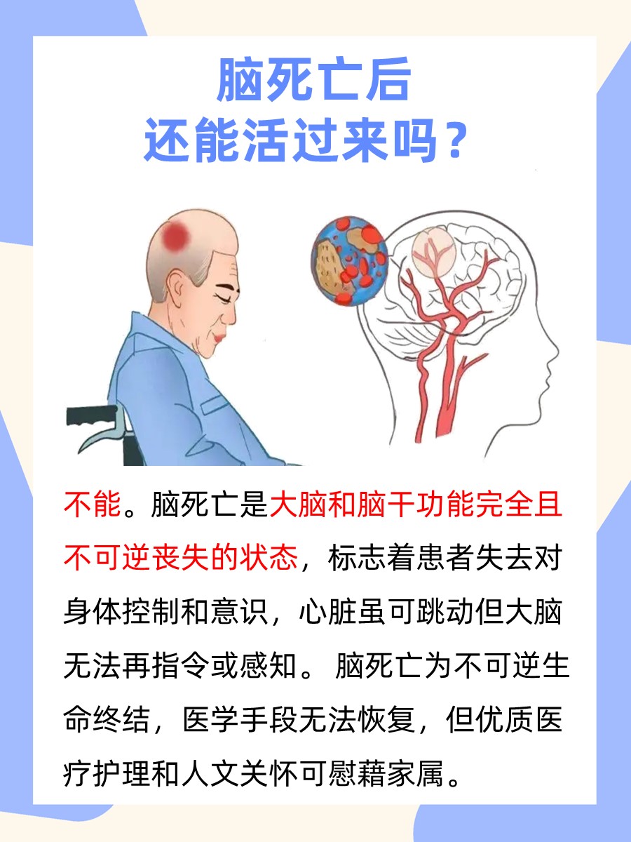 医生揭秘：脑死亡后，生命还能重启吗？