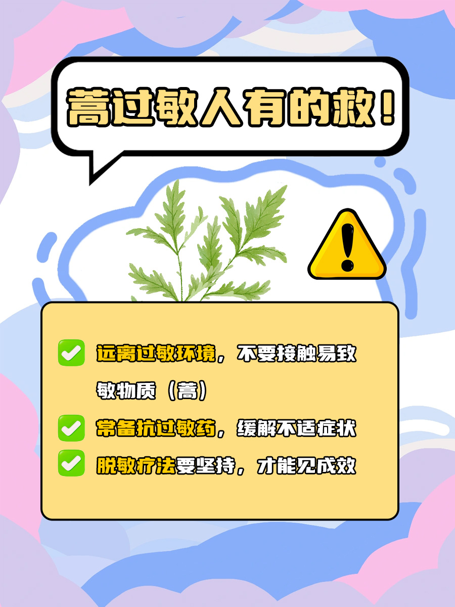 蒿过敏是什么？一篇文章带你了解清楚！