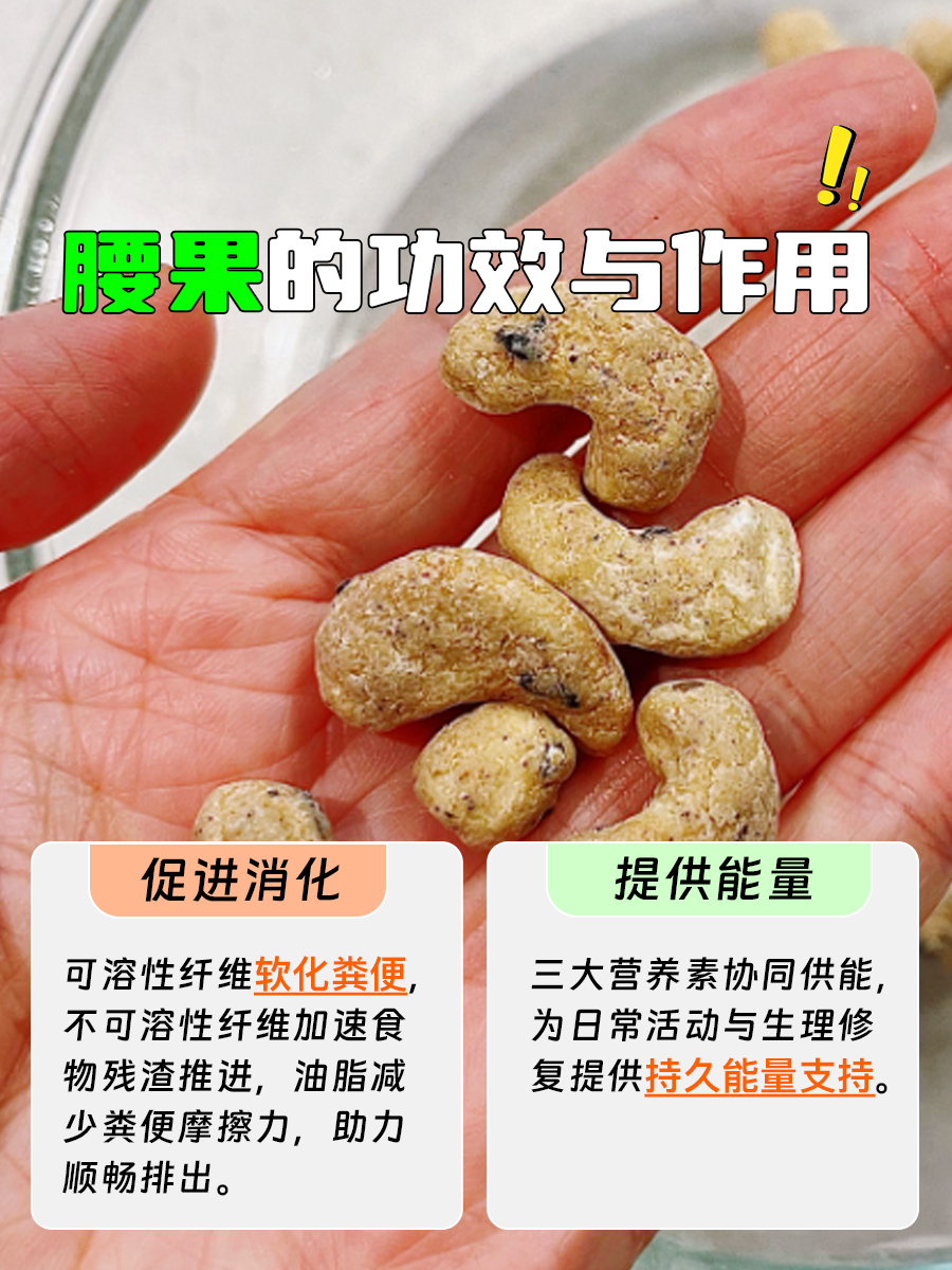 腰果的功效与作用：被低估的健康食物