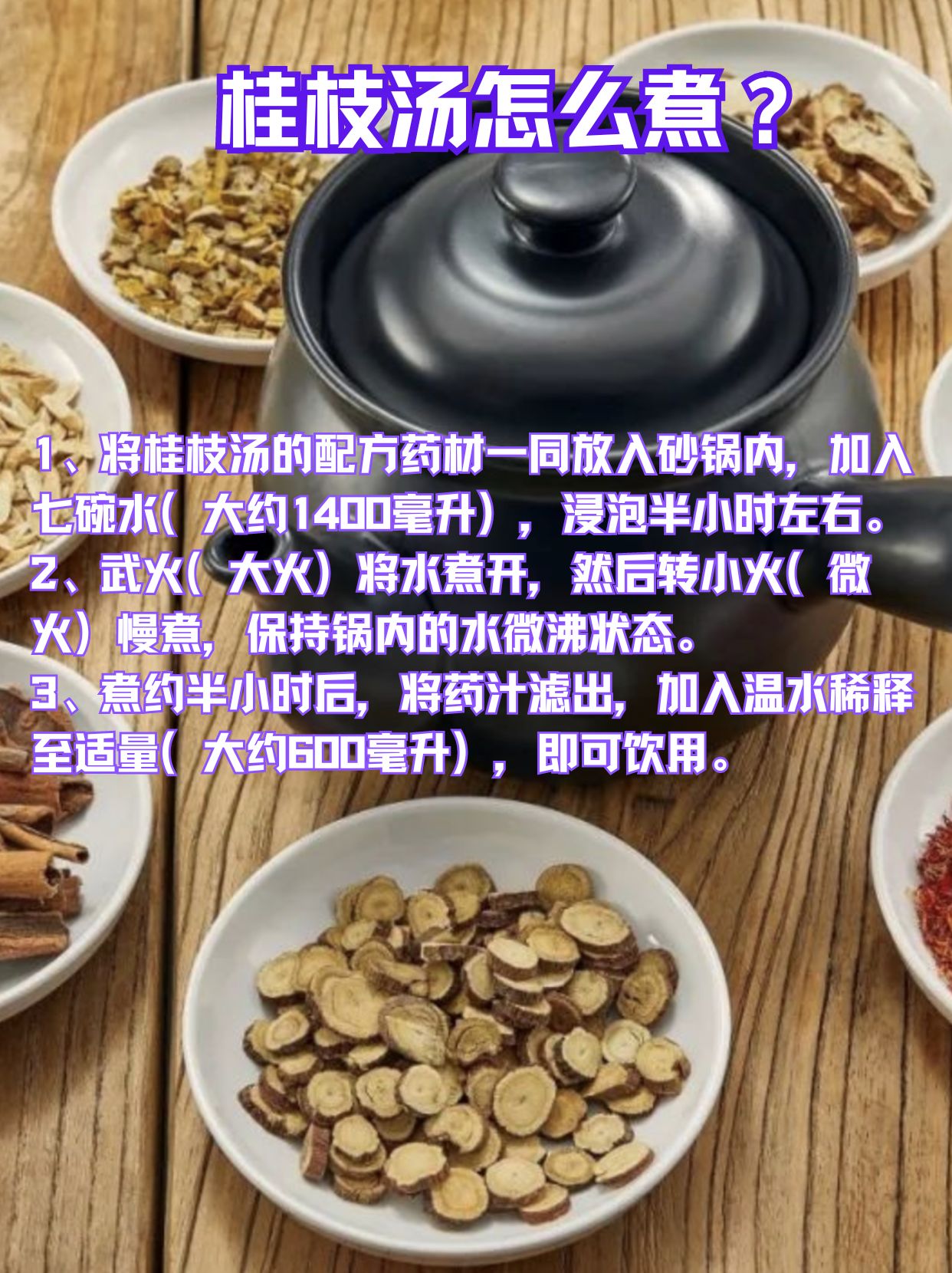 古方今用,桂枝汤准确配方大公开
