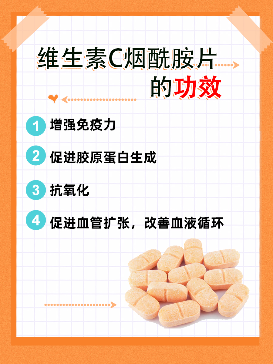 别盲目跟风！维生素C烟酰胺片副作用揭秘！