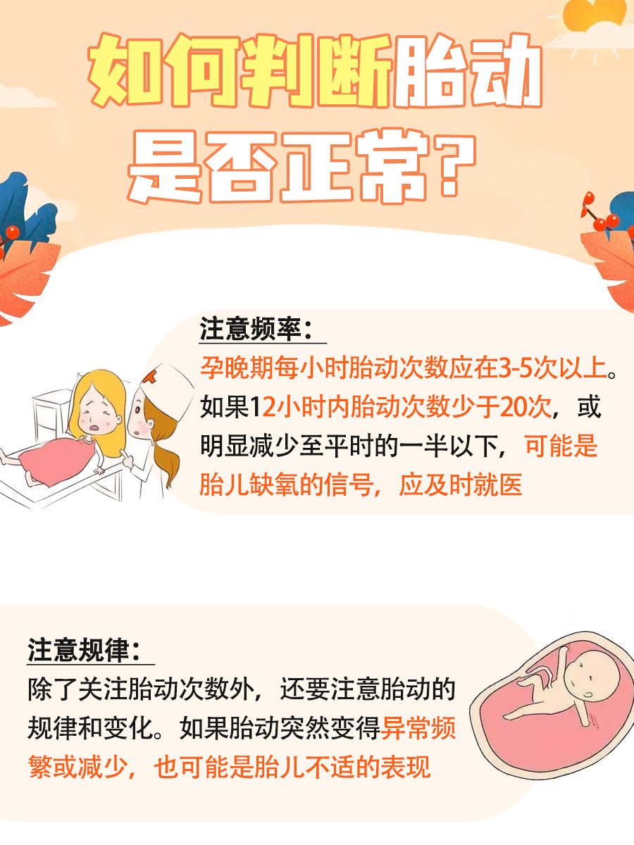 怎么数胎动才是正确的？医生告诉你