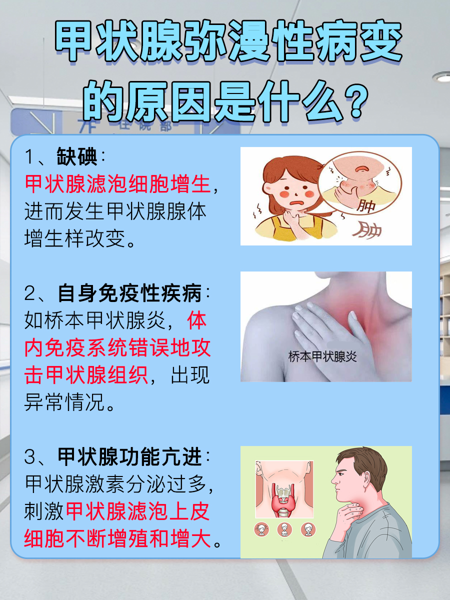 快速了解：甲状腺弥漫性的病变是怎么回事？
