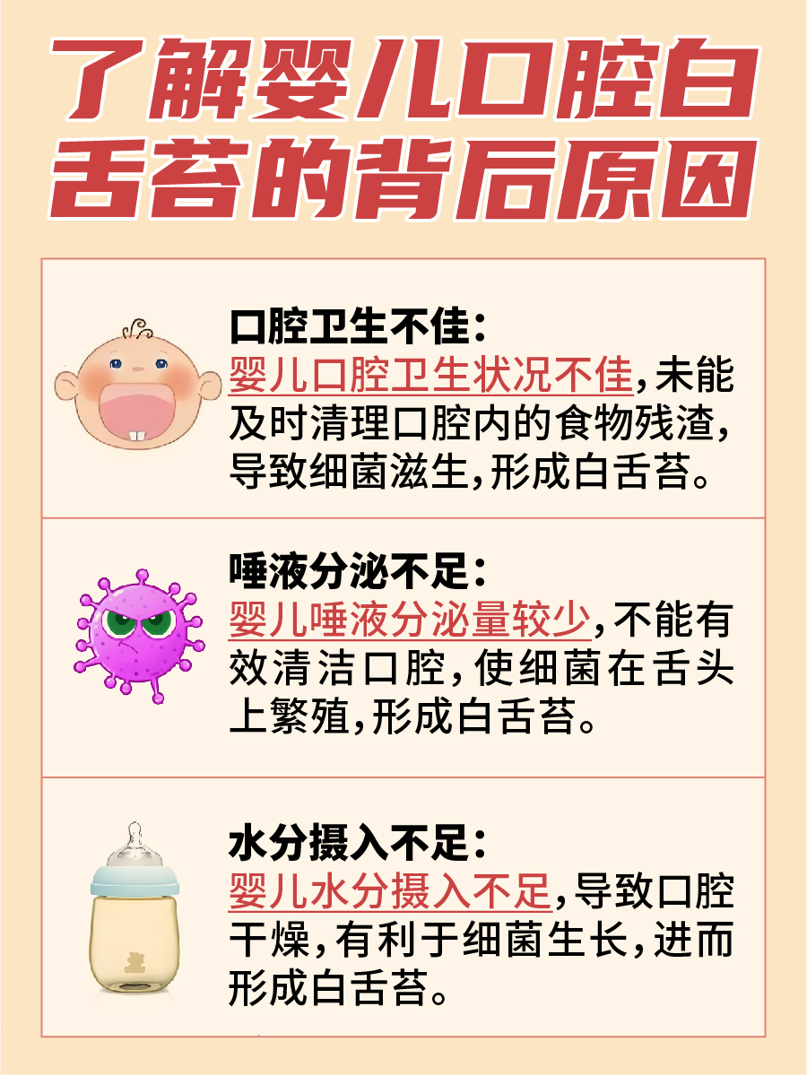 宝宝舌头的白色涂层是什么原因？