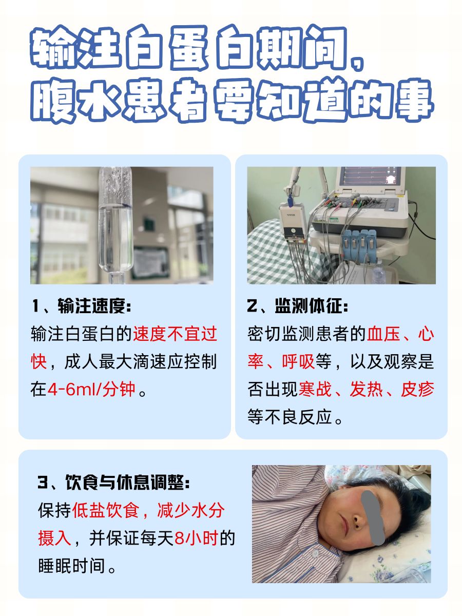 腹水烦恼？白蛋白来解，多久见效？