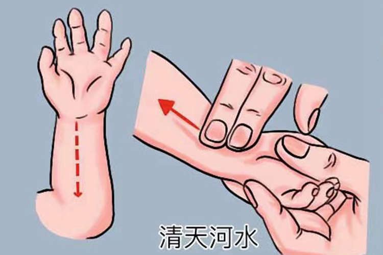 清天河水手法图
