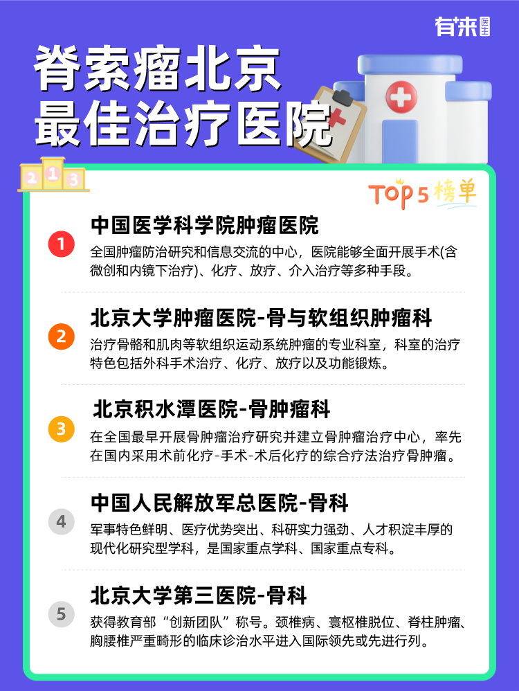 脊索瘤北京比较好治疗医院