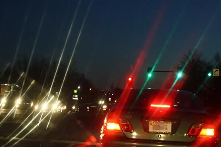 散光看灯光变为线性光源图