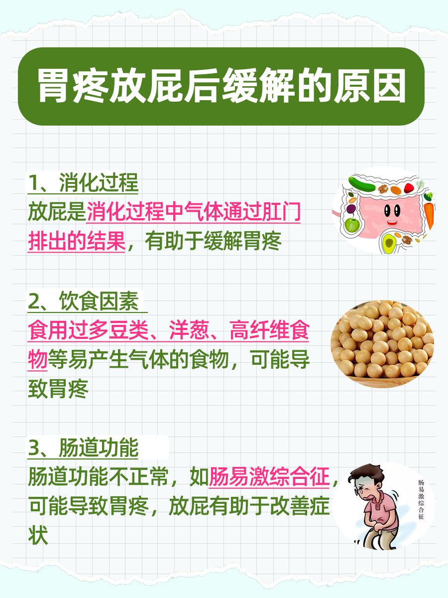 胃疼放屁后缓解：揭秘其原因