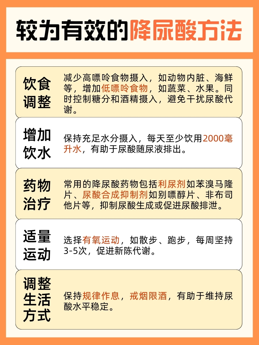 尿酸高怎么办？这些方法助你有效降尿酸