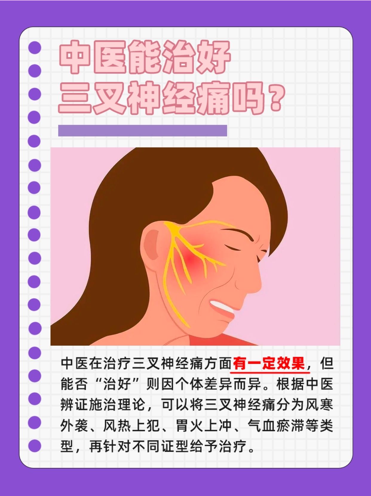解析：中医能否治好三叉神经痛？