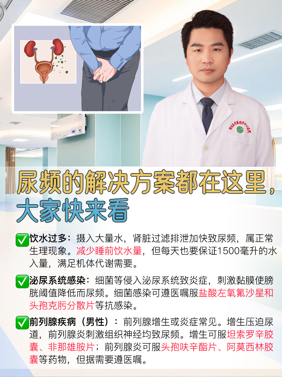 尿频的解决方案都在这里,大家快来看