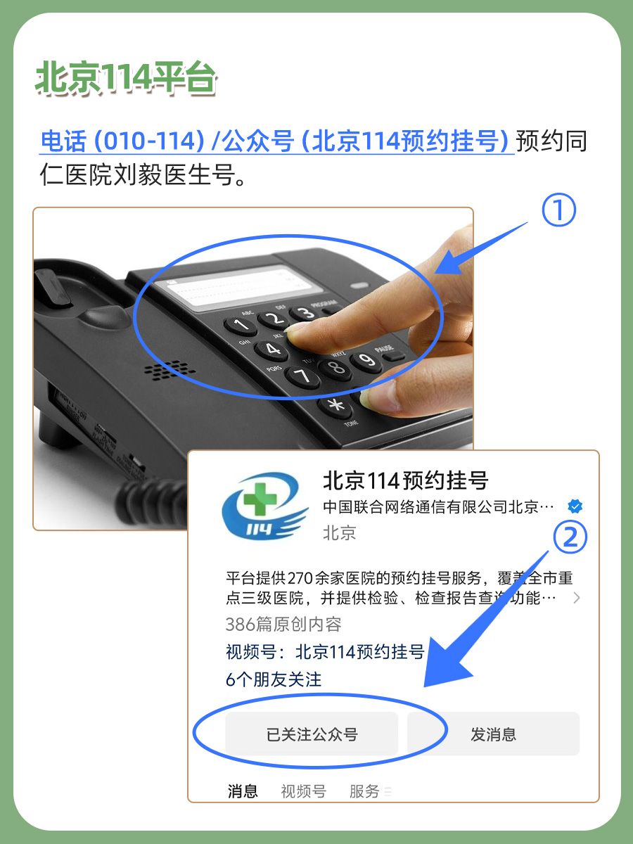北京同仁医院刘毅医生怎么样？怎么挂号？