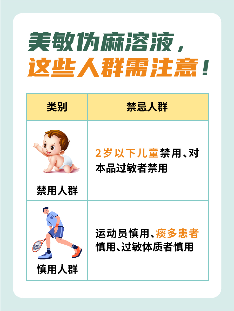 美敏伪麻溶液的正确使用指南!