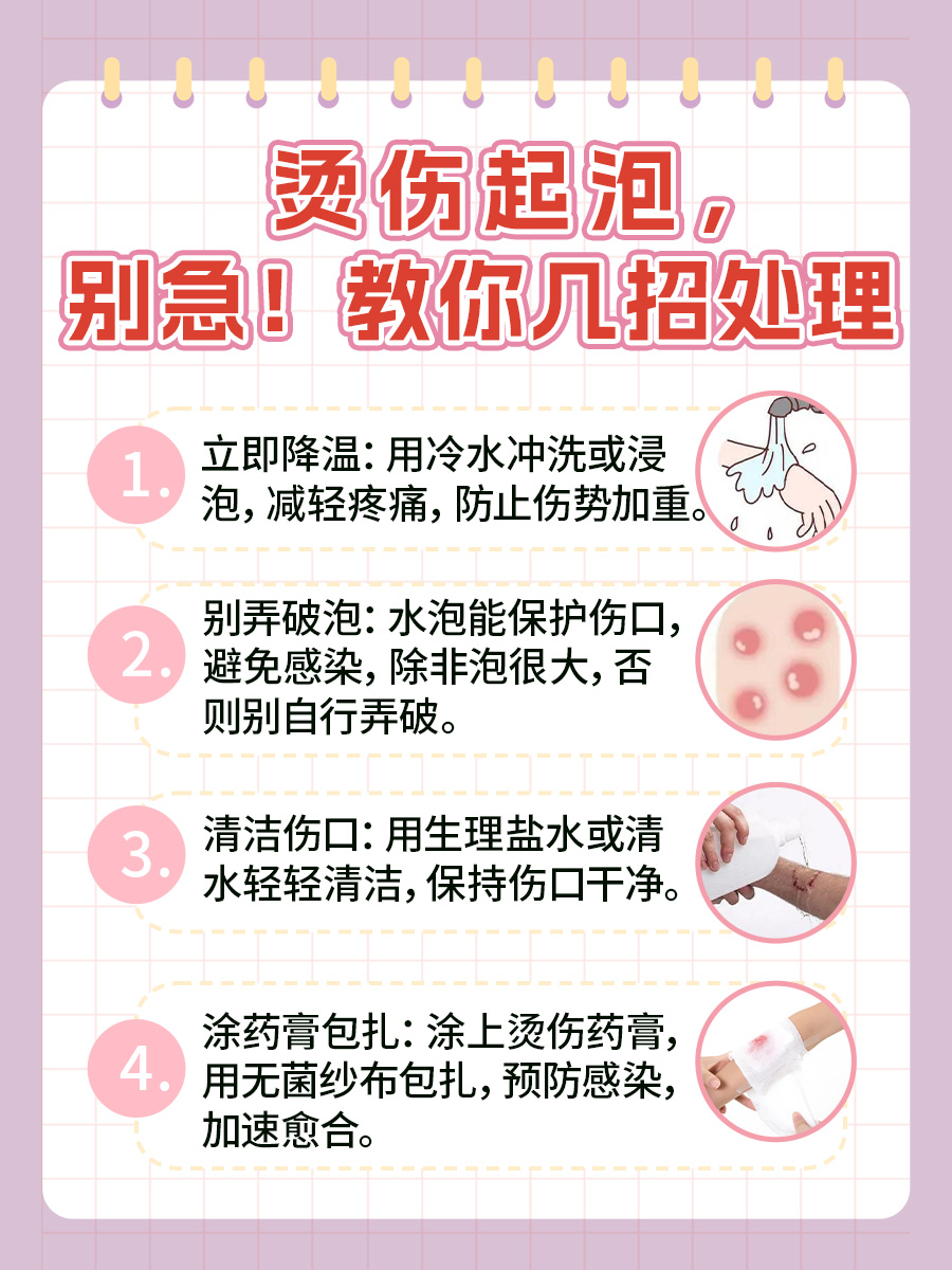 烫伤20分钟后,还会遭遇“水泡危机”吗?