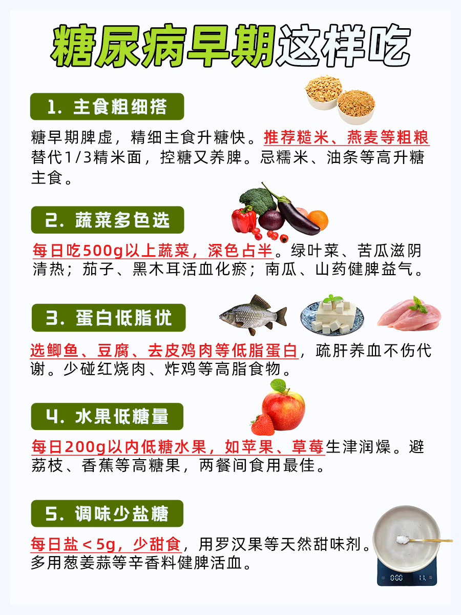 糖早期怎么治疗？中医“未病先防”有妙招！