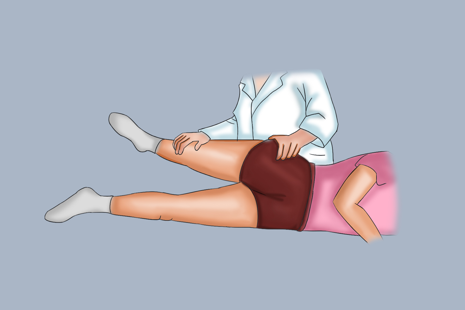 腰大肌试验图 腰大肌试验图