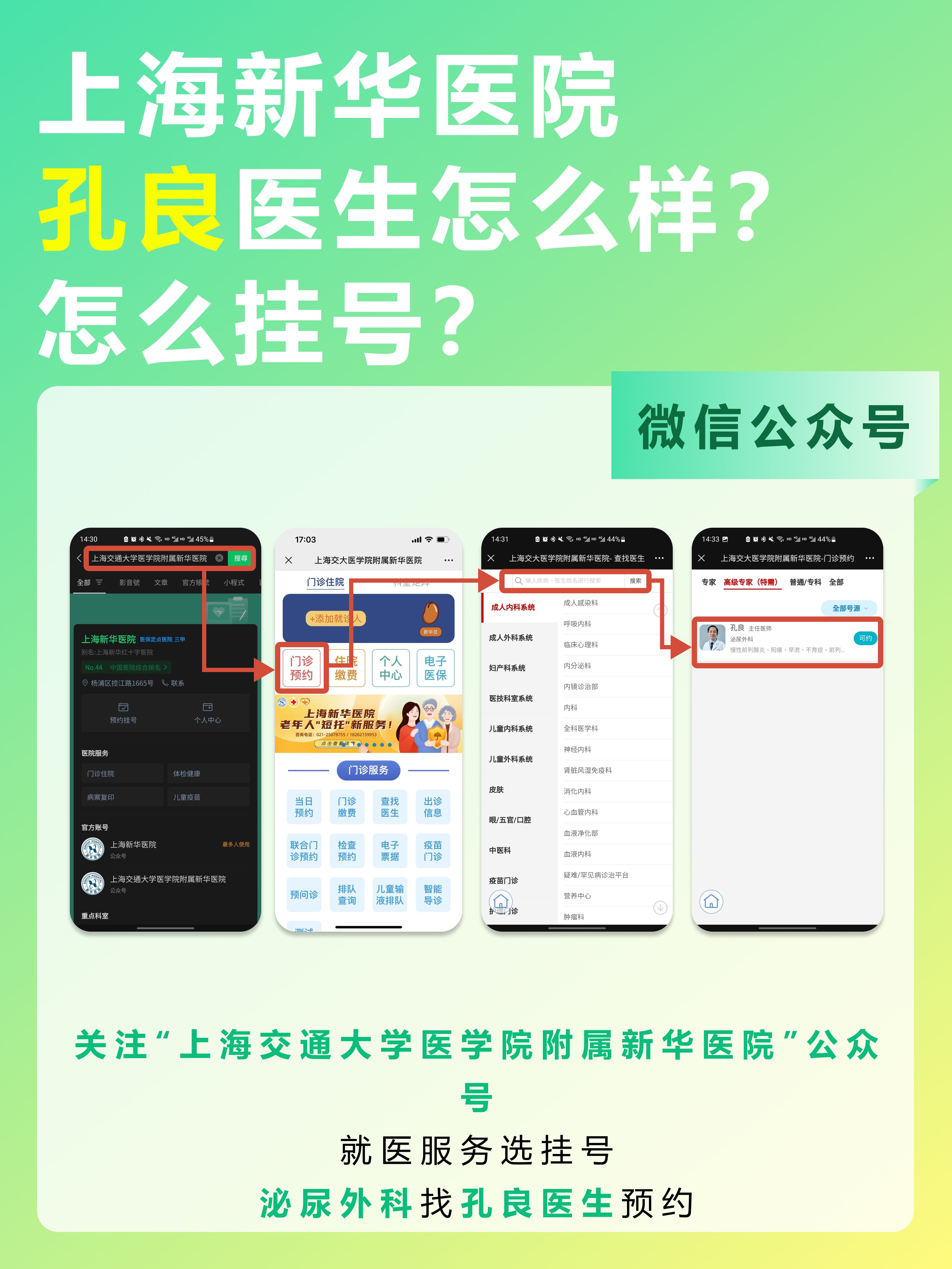 上海新华医院孔良医生怎么样？怎么挂号？