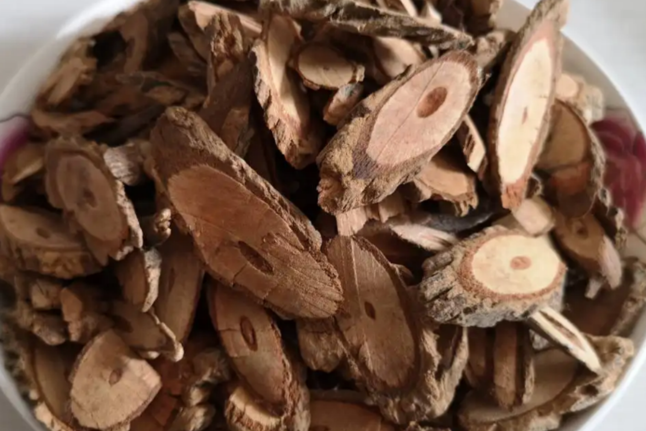 大茶药入药根部图