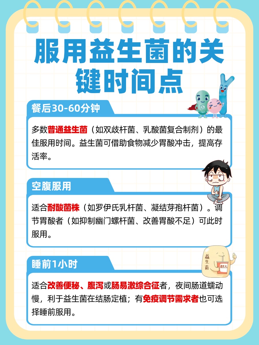 益生菌什么时间吃最好？空腹？饭后？选对很重要