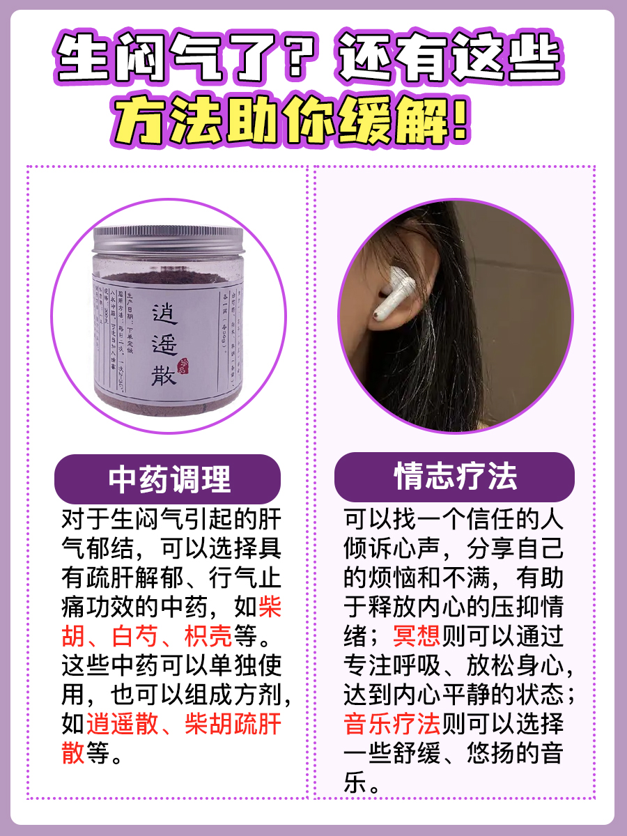 生闷气了？学会按摩轻松放气！