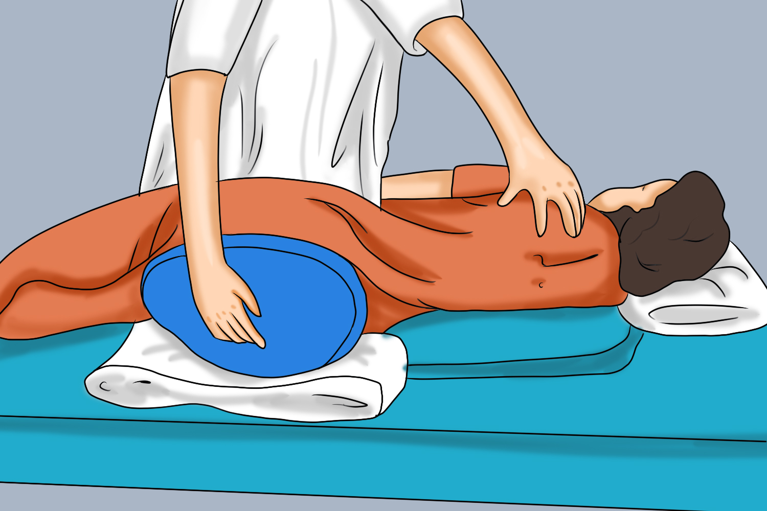 瘫痪及肥胖患者使用便器图