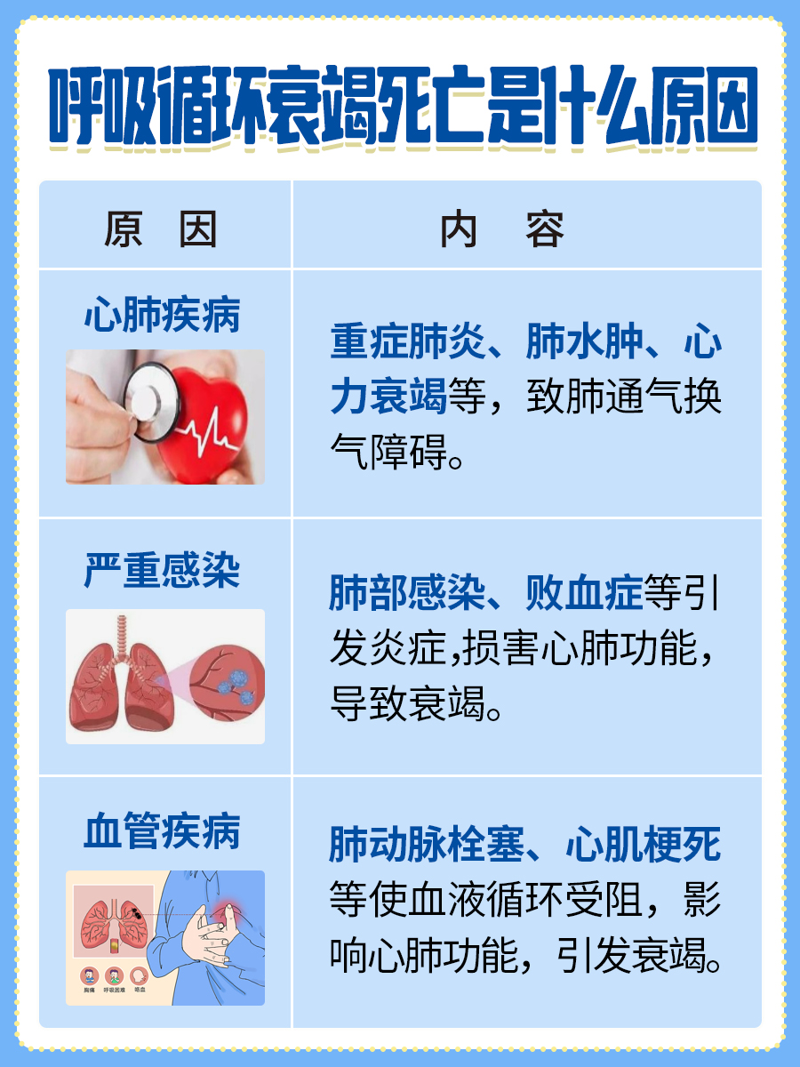 探究！呼吸循环衰竭死亡原因