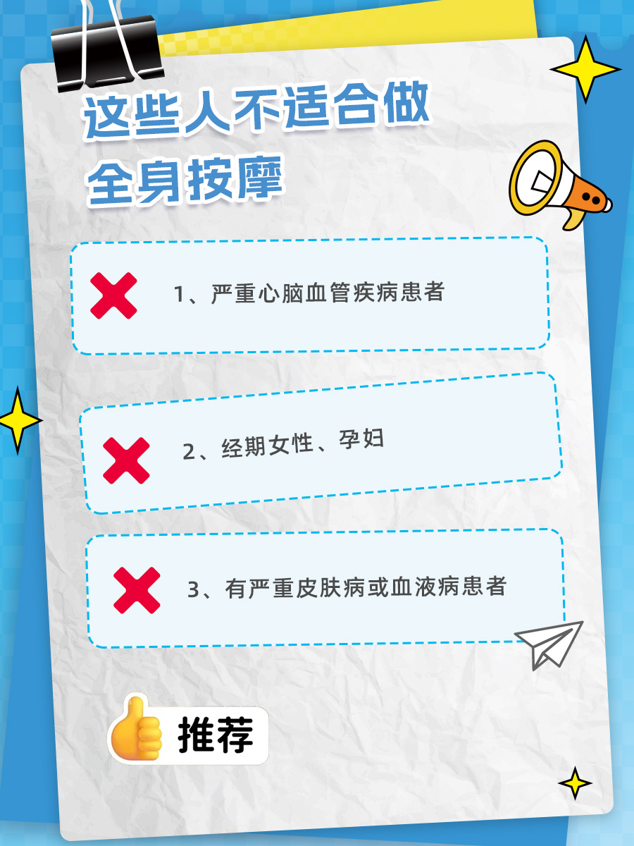全身按摩有顺序,这个口诀教你记!