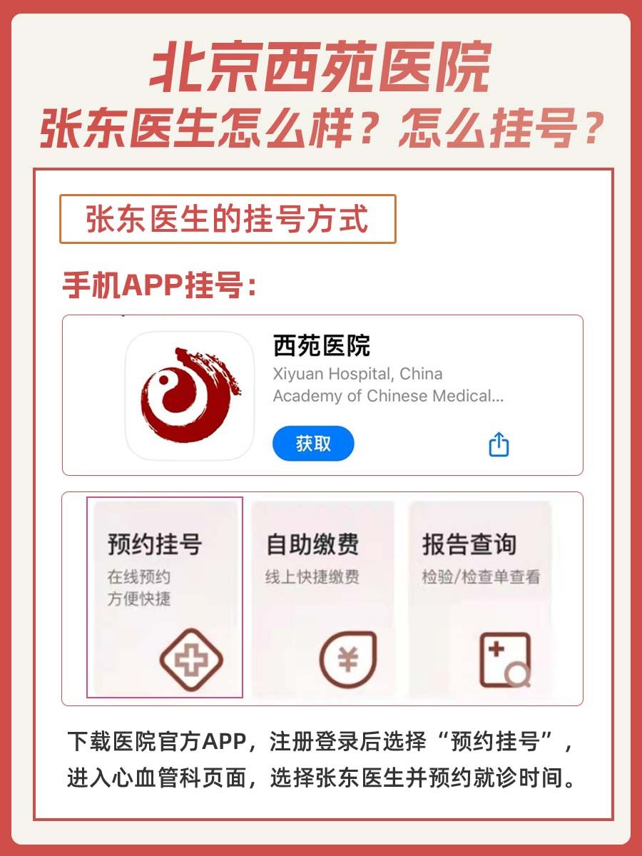 西苑医院张东医生怎么样？怎么挂号？