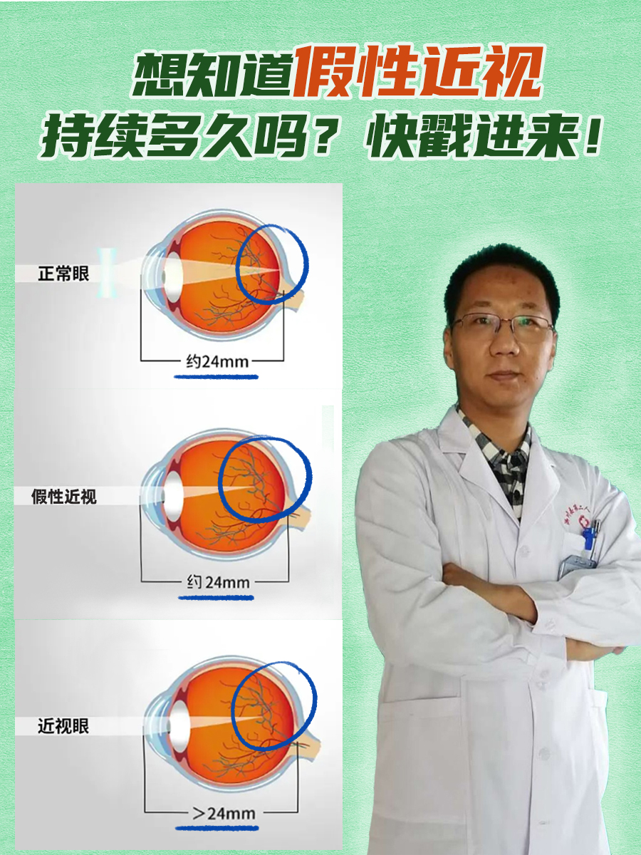 嘿嘿，想知道假性近视持续多久吗？快戳进来！