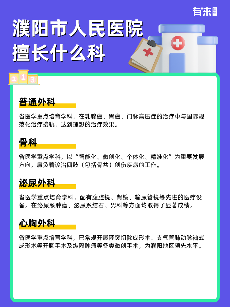 濮阳市人民医院擅长什么科