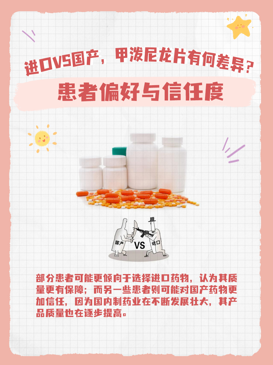 进口与国产甲泼尼龙片,区别在哪?
