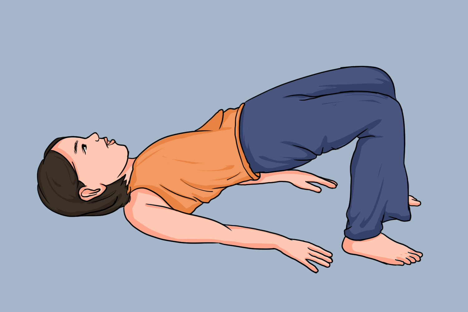 卧位矫正图 卧位矫正图