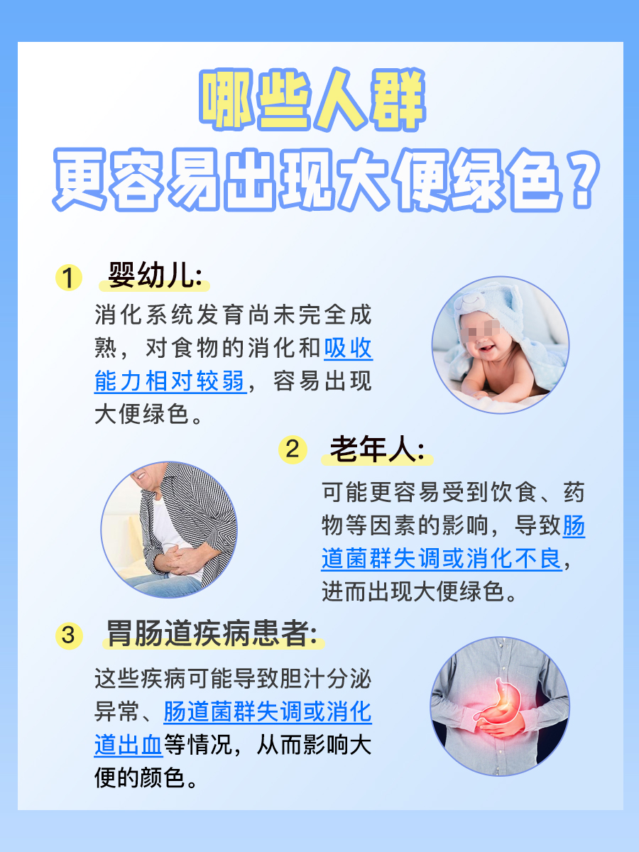 探究：大便是绿色，是什么原因造成的，怎么治疗