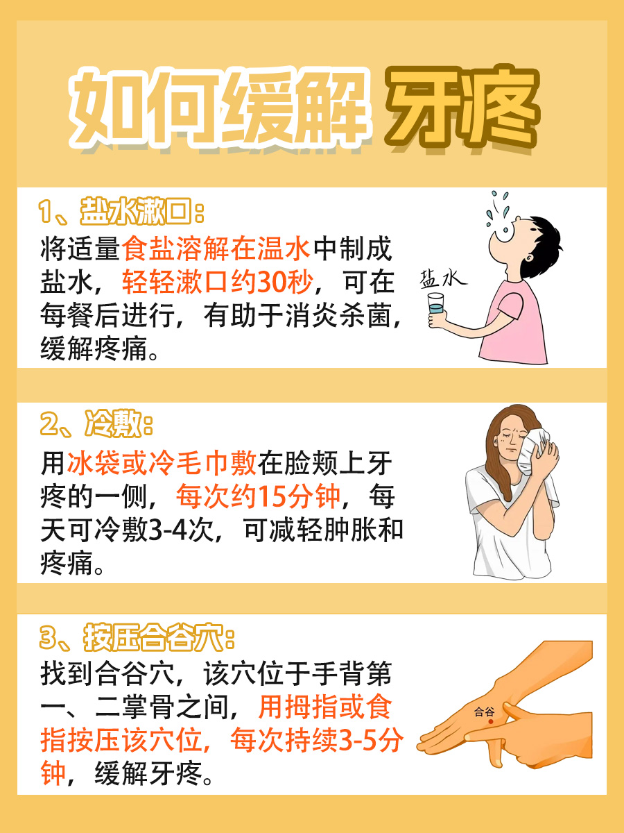 带你了解:牙疼吃什么药?