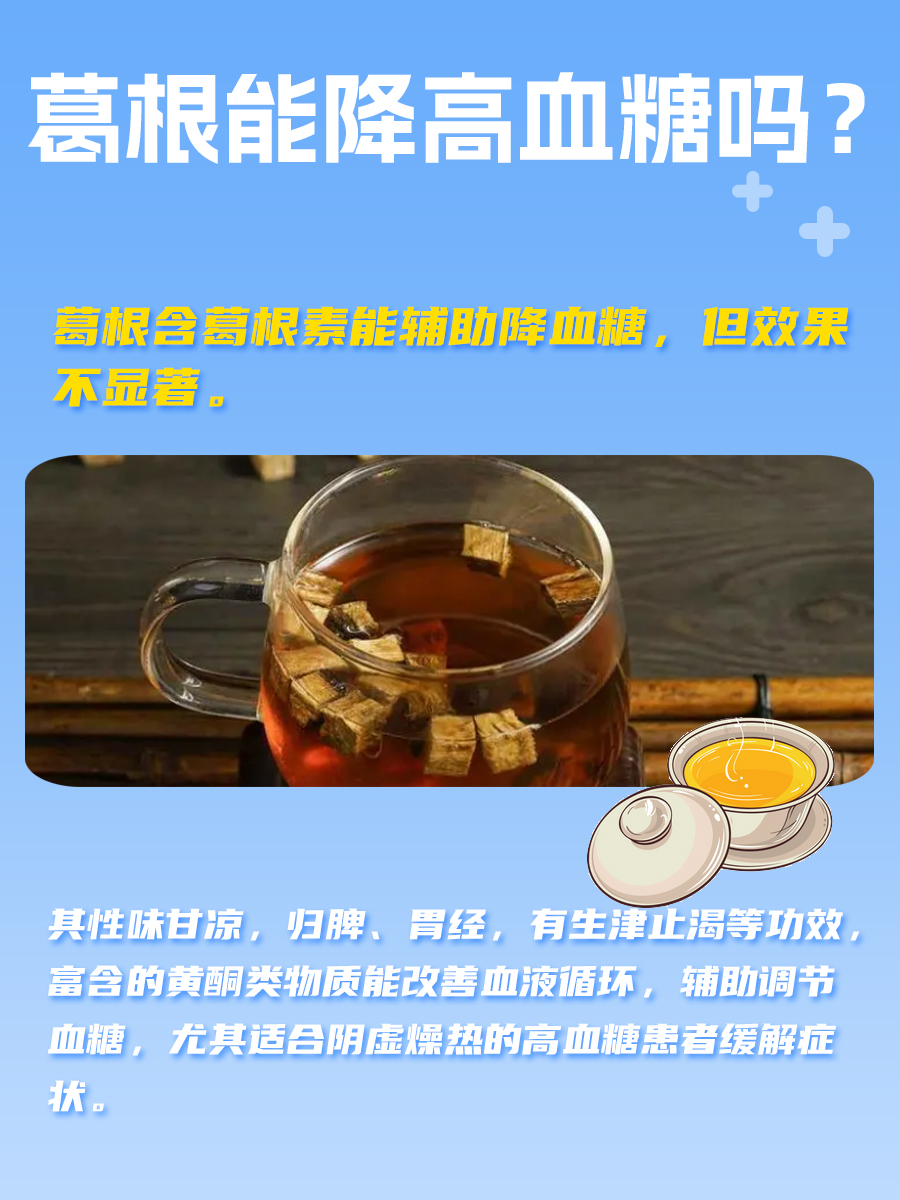 葛根对高血糖有效吗？专家解读