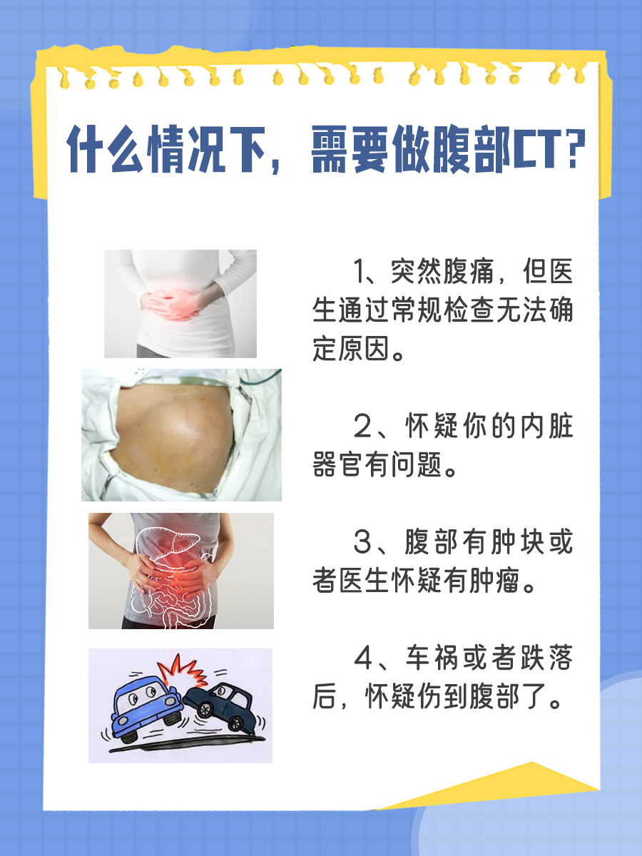 想知道腹部CT的价格？来，给你揭晓答案！