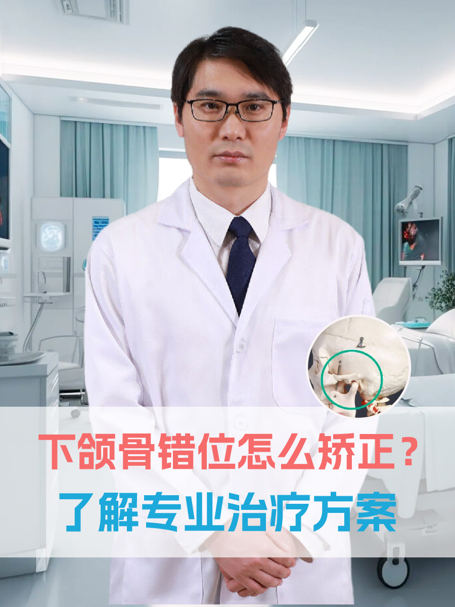 下颌骨错位怎么矫正？了解专业治疗方案