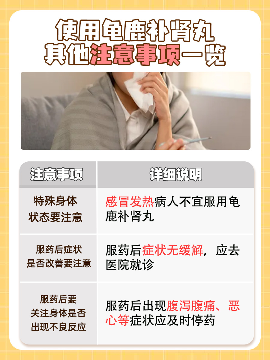 龟鹿补肾丸说明书,看看你了解多少!