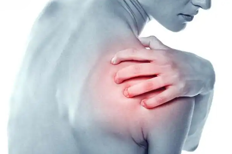 胆囊炎后背疼痛图