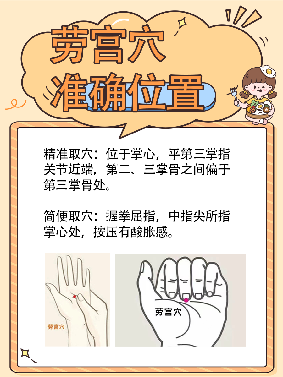 揭秘劳宫准确位置和按摩手法，让你一看就懂！