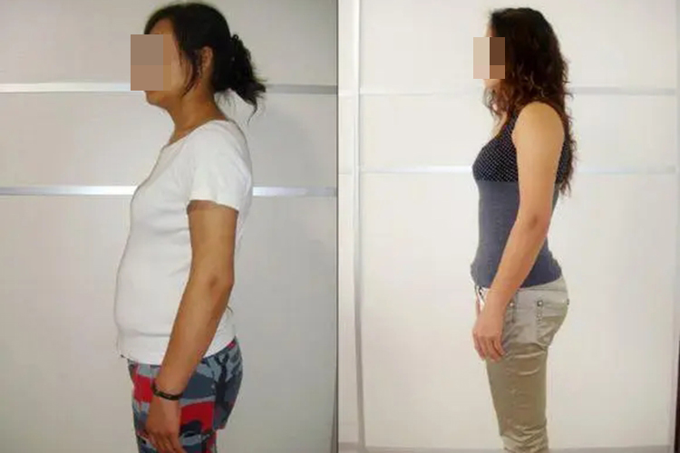 吃素身材前后对比图