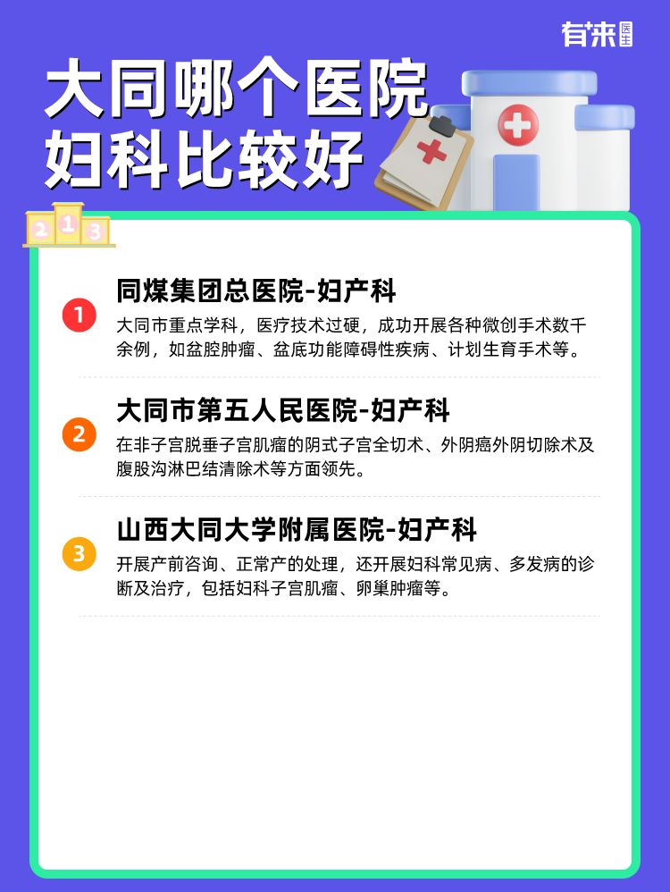 大同哪个医院妇科比较好