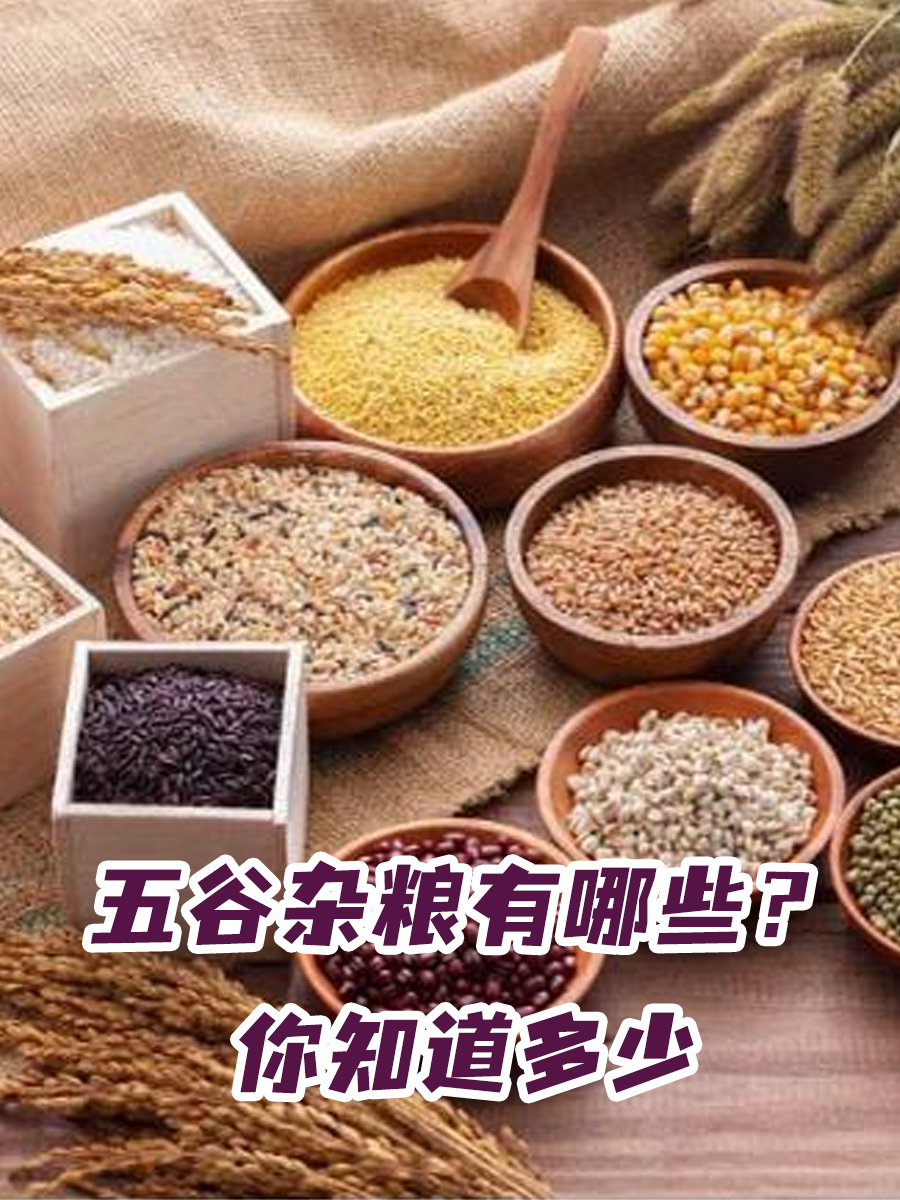 五谷杂粮有哪些?你知道多少