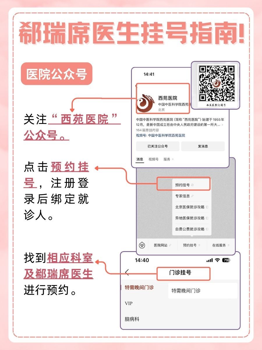 北京西苑医院郗瑞席医生怎么样？怎么挂号？