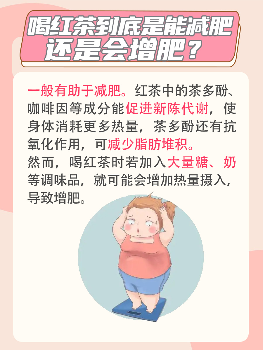 探讨：喝红茶到底是减肥还是增肥？
