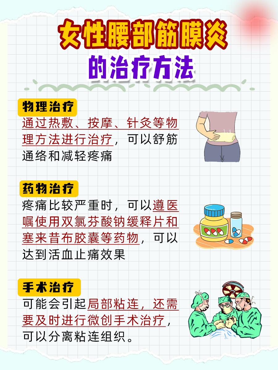 女性腰部筋膜炎的症状:带你详细了解