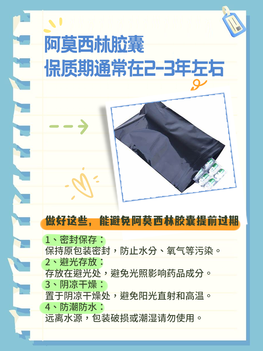 阿莫西林胶囊保质期20年?别被忽悠啦!