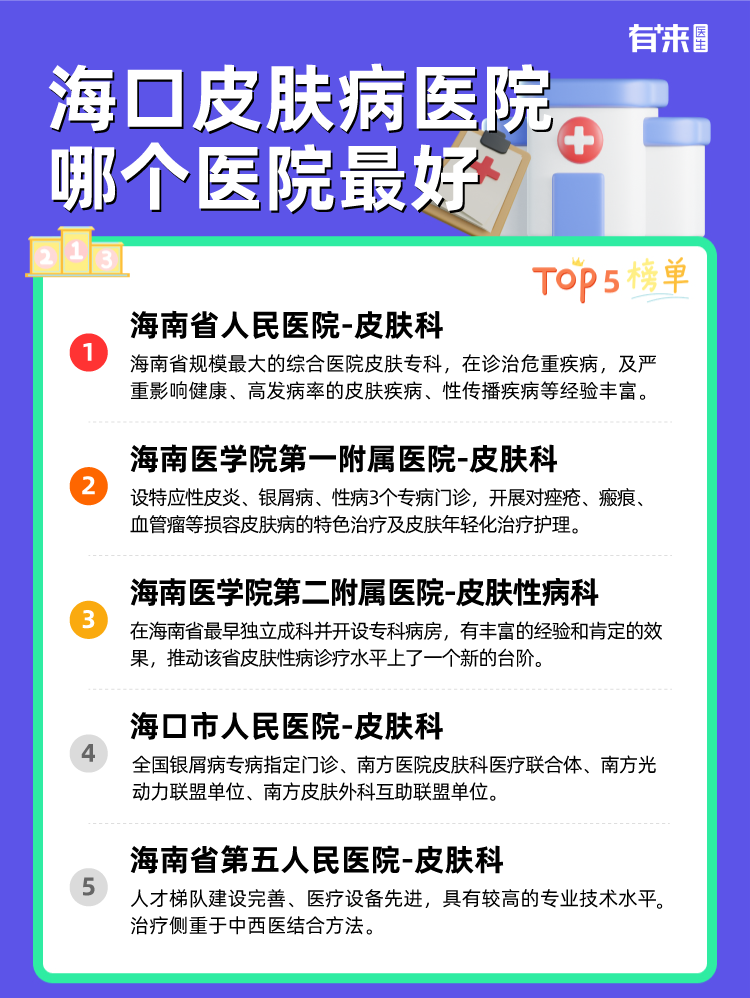 海口皮肤病医院哪个医院比较好